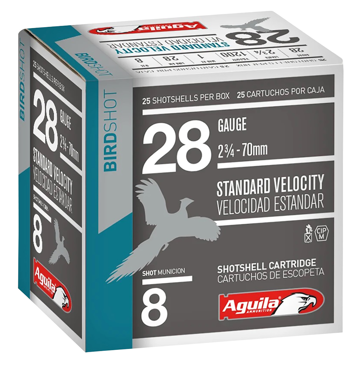 Aguila 1CHB2838 Birdshot Standard Velocity 28 Gauge 2.75