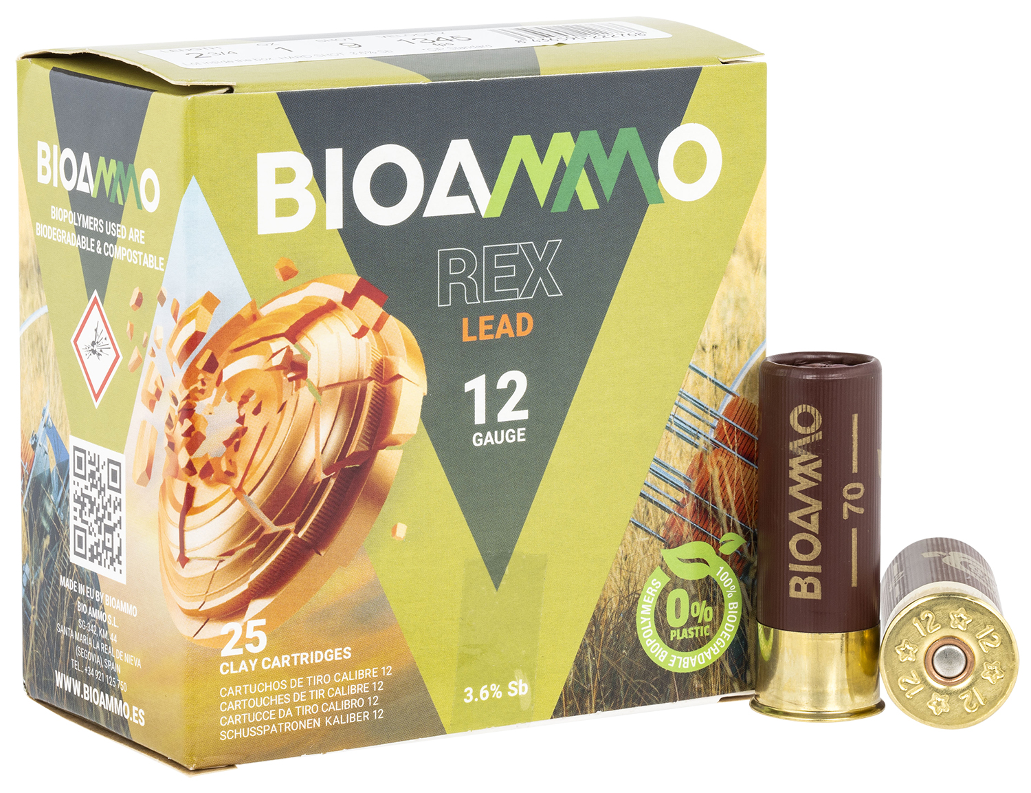 Bioammo BRS2890 REX ST 12 Gauge 2.75