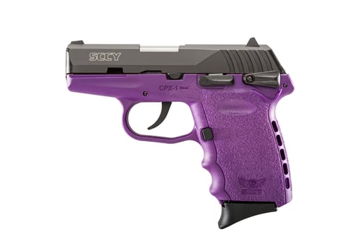CPX-1 G3 9MM BLK/PUR SFTY 10+1 | PURPLE POLYMER FRAME