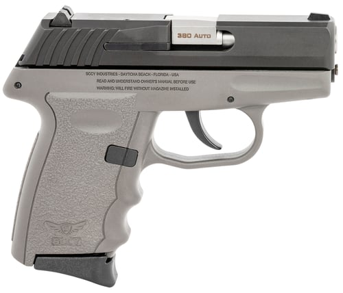 SCCY CPX3-CB PISTOL DAO .380 10RD BLK/SNIPER GRAY W/O SAFE