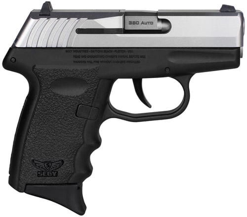 SCCY Industries CPX-3TTBKG3 CPX-3  380 ACP Caliber with 3.10