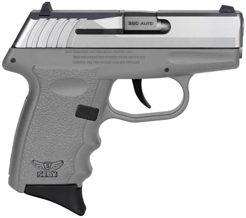 CPX-3 380ACP SS/GRAY 10+1 | GRAY POLYMER FRAME|NO SAFETY