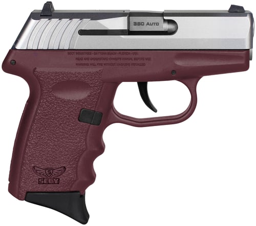 SCCY Industries CPX-3TTCR CPX-3  Sub-Compact Frame 380 ACP 10+1, 3.10