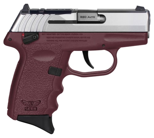 SCCY Industries CPX4TTCRRDRG3 CPX-4 RD 380 ACP 10+1 2.96