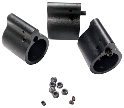 Bowden Tactical J1311534 Low-Profile  Adjustable Gas Block made of 4140 Steel with Black Nitride Finish & .750 Diameter for AR-15