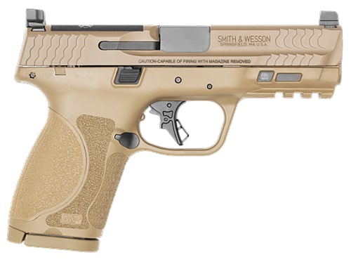 SW M&P9 M2.0 COMP OR FDE 9MM 4 NTS SF 15RD