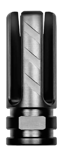 Rise Armament RA-703-223-BLK Veil Flash Hider Black Nitride Finish 416R Stainless Steel with 2.25