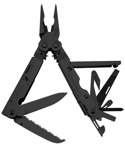 SOG MULTI-TOOL POWER ASSIST BLACK OXIDE W/SHEATH