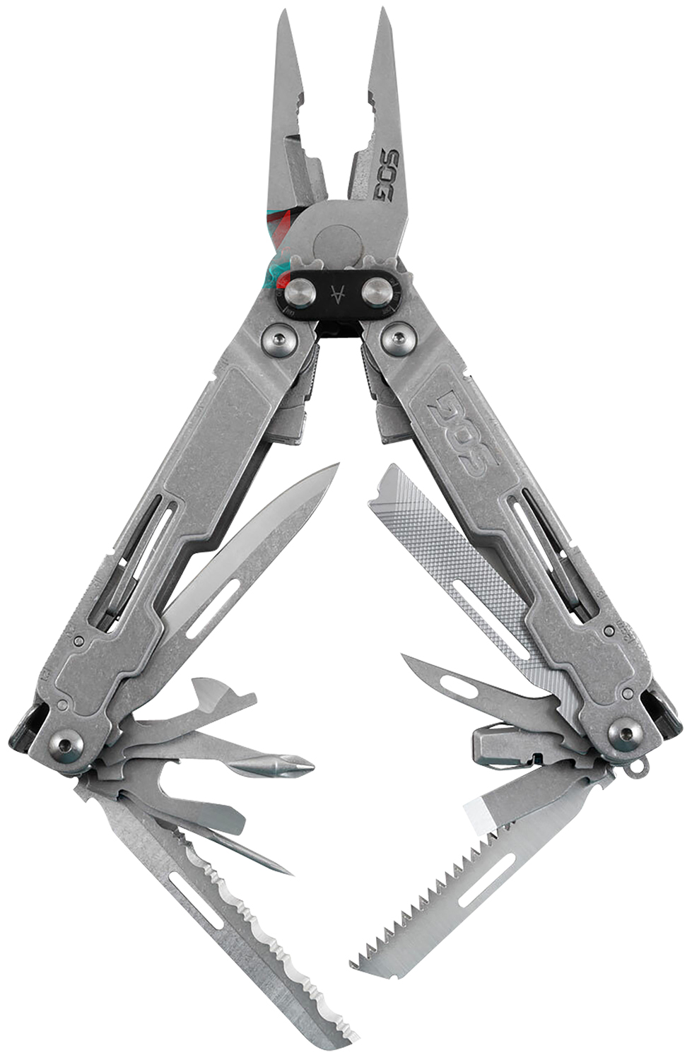 SOG PA2001-CP PowerAccess Deluxe Multi Tool, Bead Blast Finish, 20