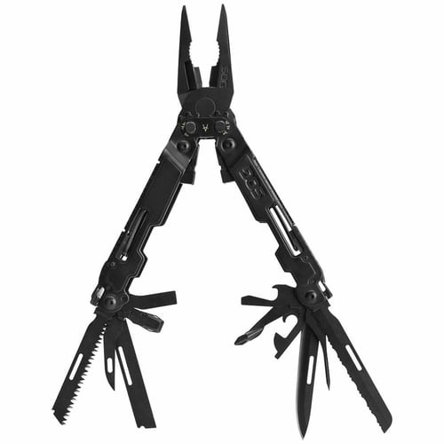 SOG PA2002-CP PowerAccess Deluxe Multitool, Black, Clam