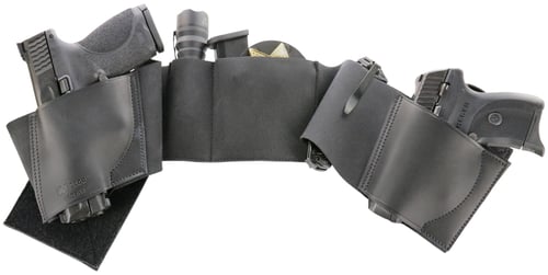 Galco UWERBKLG UnderWraps Elite Black Large Leather/Nylon Handgun