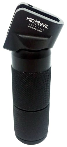 Mid-Evil Industries 360ARG Adjustable Rifle Grip  Black Anodized Aluminum with 360 Degree Adjustability