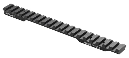 Weaver Mounts 99610 Multi-Slot  For Rifle Savage Axis I/II 8-40 Post 6/2021 Extended Matte Black Anodized Aluminum