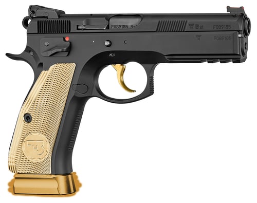 CZ-USA 91170 CZ 75 SP-01 Shadow 85th Anniversary 9mm Luger 19+1 4.70