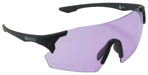 Beretta USA OC061A28540316UNI Challenge EVO Glasses Purple Lens Black Frame