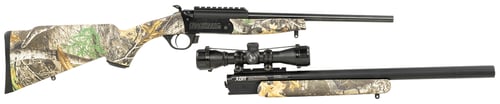 CRACKSHOT XBR 22LR BL/RT EDGE# | REALTREE EDGE|SCOPE|2 BBL PKG