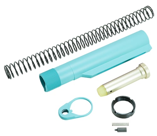 Timber Creek Outdoors ARBTKRE Buffer Tube Kit  Robins Egg Blue for AR-15