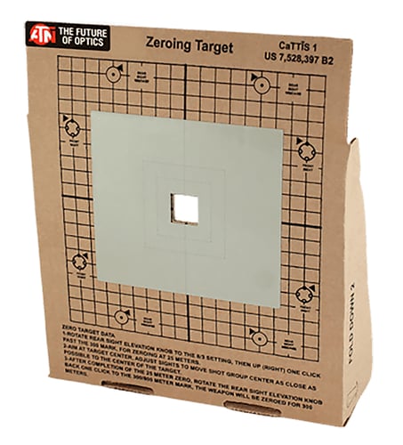 ATN THERMAL TARGETSThermal Targets 3 Pack - Great and easy way to zero in your thermal scope - Usesspecial material with an included heat source to give you a thermal signature