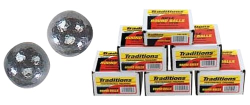Traditions Swaged Round Balls  <br>  .50 cal. 20 pk.