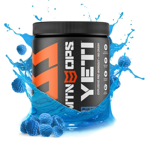 YETI BLUE RASPBERRYYeti Pre-Workout Blue Raspberry - Explosive & Sustained Energy - Decreased Muscle Fatigue - Increased Muscle Build - Blood Flow to Muscles - 20 plus hours of Nitric Oxide Boost - Amazing Taste - 30 Servings Per Tubtric Oxide Boost - Amazing Taste - 30 Servings Per Tub