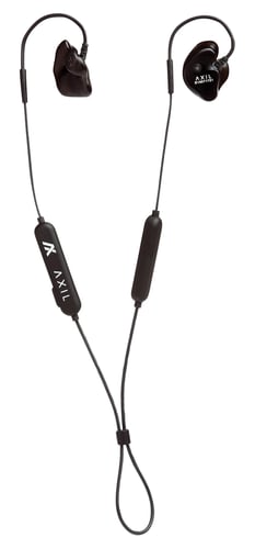 Axil LLC GSBT-CS GS Custom ABS Acrylic 29 dB In The Ear Black Adult 1 Pair