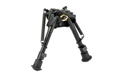 MLOK 6-9IN ROTATE LEG NOTCHS-BRM-MLOK Bipod  Black - 6-9