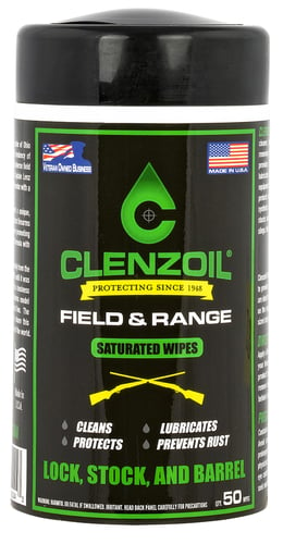 Clenzoil Field & Range Saturated Wipes