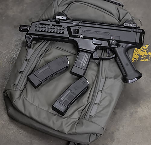 CZ-USA 91342 Scorpion EVO 3 S1  9mm Luger Caliber with 7.72