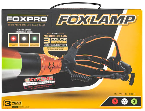 Foxpro FOXLAMP FoxLamp  Orange/Black, Red/Green/White Filter