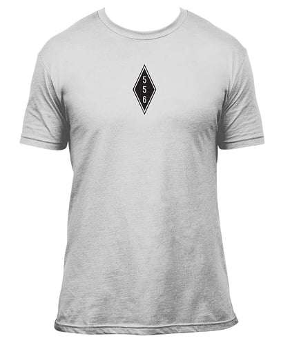Magpul MAG1280-041-S Engineered to Feed  Stone Gray Heather Cotton/Polyester Short Sleeve Small