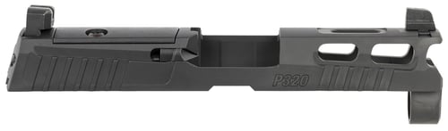 Sig Sauer 8900949 P320  Sig P320 9mm Luger PVD Black Stainless Steel Optic Ready Slide XRAY3 Suppressor Sights Compatible With ROMEO1 PRO ROMEO2