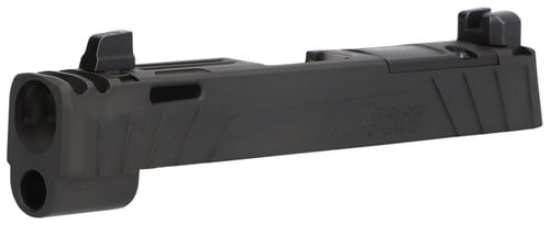 Sig Sauer 8901047 P365  Sig P365 P365XL P365X 9mm Luger Nitride Black Stainless Steel Optic Ready Integrated Compensator Slide XRAY3 Suppressor Sights Compatible With ROMEOZERO ROMEOZERO Elite