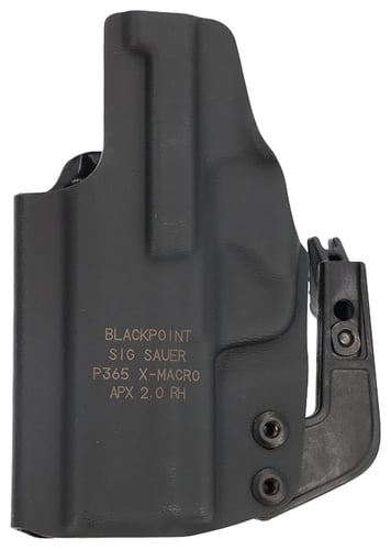 SIG HOLSTER P365 X MACRO APX 2.0 RH BPT BLK