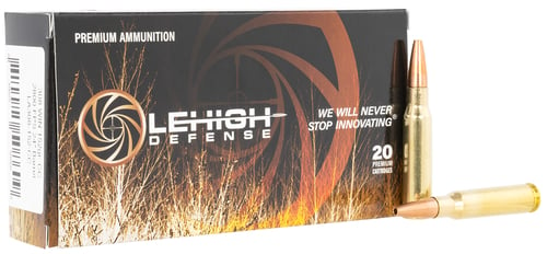 Lehigh Defense LA308152CC Controlled Chaos 308 Win 152 gr Lehigh Defense Controlled Chaos 20 Per Box/ 10 Case