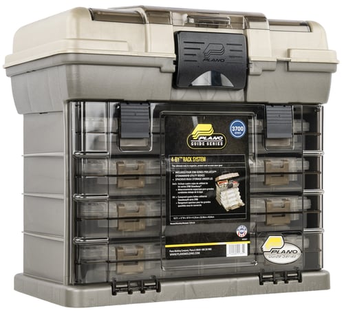 Plano 137401 Four-By-Drawer System 3750Sz Grn/Sil 16x12x16