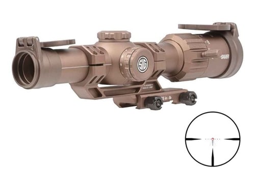 Sig Sauer Electro-Optics SOTM11202 Tango-MSR  Coyote 1-10x26mm 34mm Tube First Focal Plane