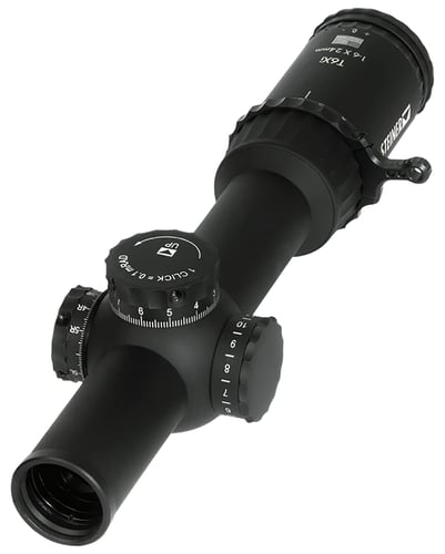 Steiner 5103 T6Xi  1-6x24mm 30mm Tube Illuminated KC-1 MIL Reticle First Focal Plane Features Throw Lever