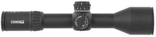 Steiner 5119 T6Xi  Black 3-18x56mm 34mm Tube Illuminated SCR2 MIL Reticle First Focal Plane Features Throw Lever