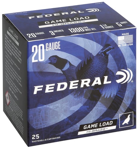 Federal H2585 Game-Shok High Brass 20 Gauge 3