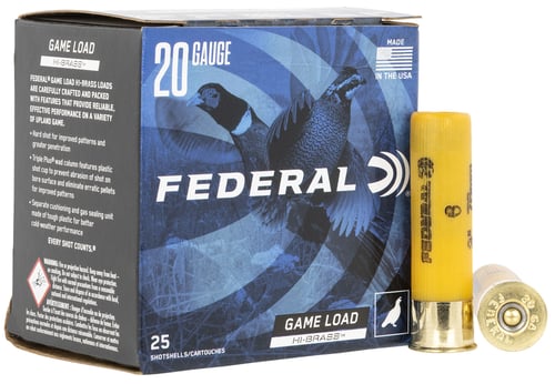 Federal H2586 Game-Shok High Brass 20 Gauge 3