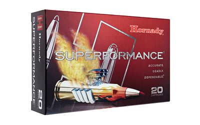 Hornady 83292 Superformance  223 Rem 50 gr Copper Alloy eXpanding 20 Per Box/ 10 Case