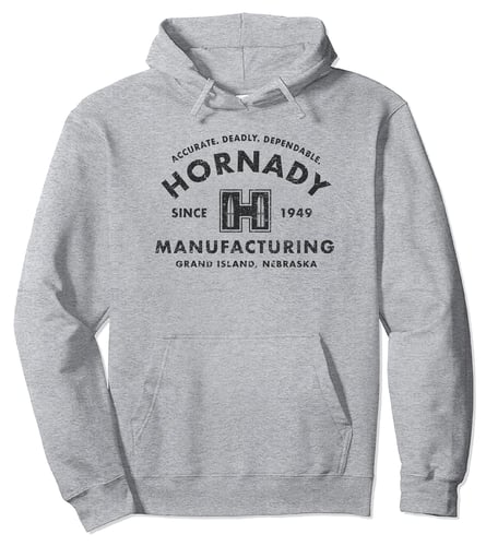 Hornady 99598XXXL Accurate, Deadly, Dependable  Gray Long Sleeve 3XL