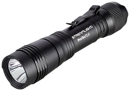 Streamlight 89000 ProTac 2.0 Flashlight  Black Anodized 100/570/2000 Lumens White LED