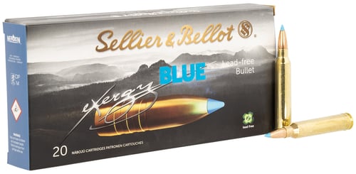 Sellier & Bellot SB300XA eXergy  300 Win Mag 180 gr TAC EX Blue 20 Per Box/ 10 Cs