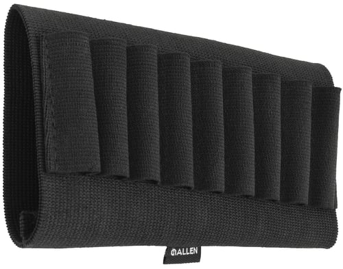 thumbnail image 2 of Tactical Rifle Buttstock Shell Holder - Nylon Ammo Carrier Pouch For 9 Rounds, .308/.300 Win 2 of 5