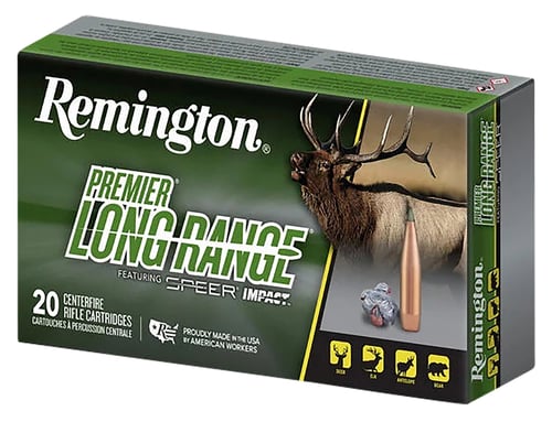 Remington Ammunition R21342 Premier Long Range 270 Win 150 gr Speer Impact 20 Per Box/ 10 Case