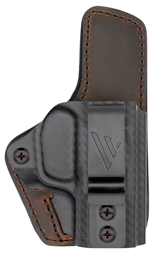 Versacarry CFC211HCT Comfort Flex Custom IWB Brown Polymer Belt Clip Fits Springfield Hellcat Right Hand