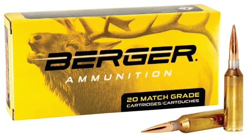 Berger Bullets 55010 Target Rifle 300 PRC 205 gr Hybrid 20 Per Box/ 10 Case