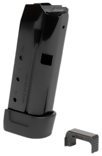 Shield Arms Z9COMBO1M1C Z9 Magazine Combo 9rd 9mm Luger Compatible w/Glock 43, Black