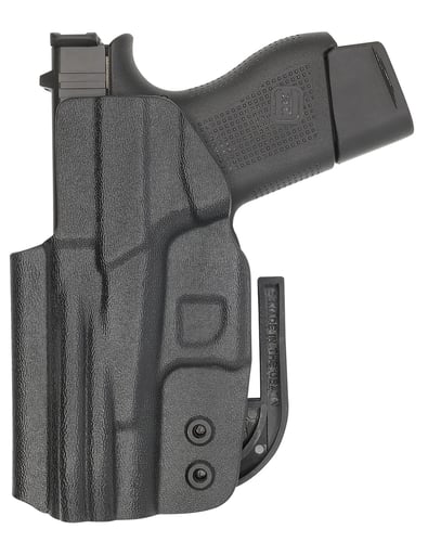 C&G Holsters 0026100 Covert  IWB Black Kydex Belt Clip Fits Glock 42